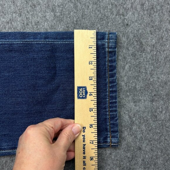 Current/Elliott The Original Straight Jeans Women's Size 27 Button Fly Denim - Picture 11 of 12